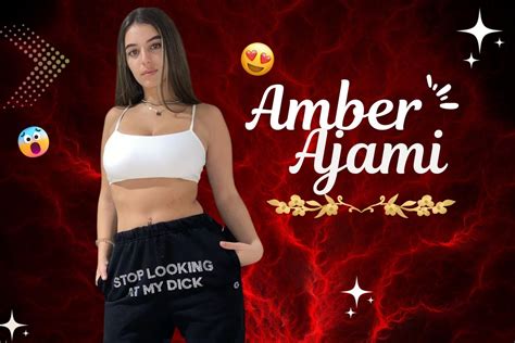 amber ajami onlyfans nude|Amber Ajami Nude Videos